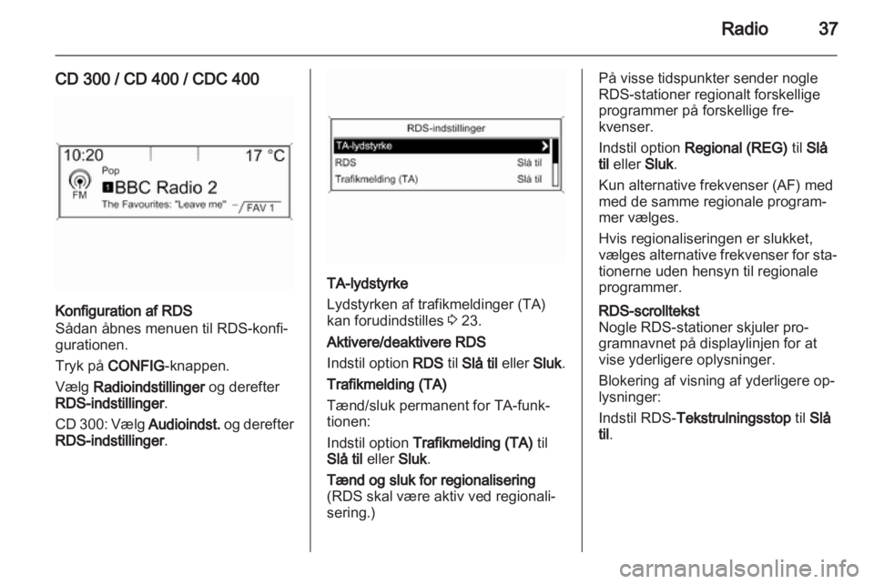 OPEL INSIGNIA 2010.5  Instruktionsbog til Infotainment (in Danish) 