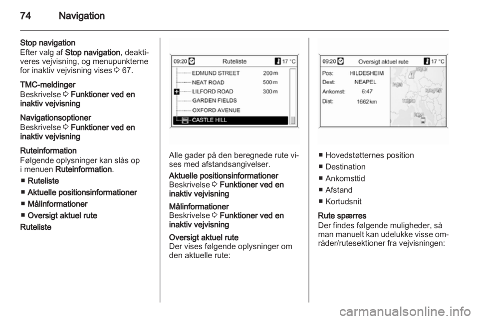 OPEL INSIGNIA 2010.5  Instruktionsbog til Infotainment (in Danish) 