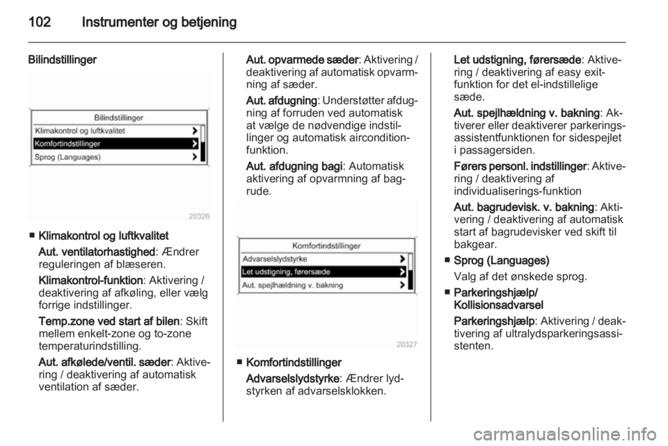 OPEL INSIGNIA 2010.5  Instruktionsbog (in Danish) 