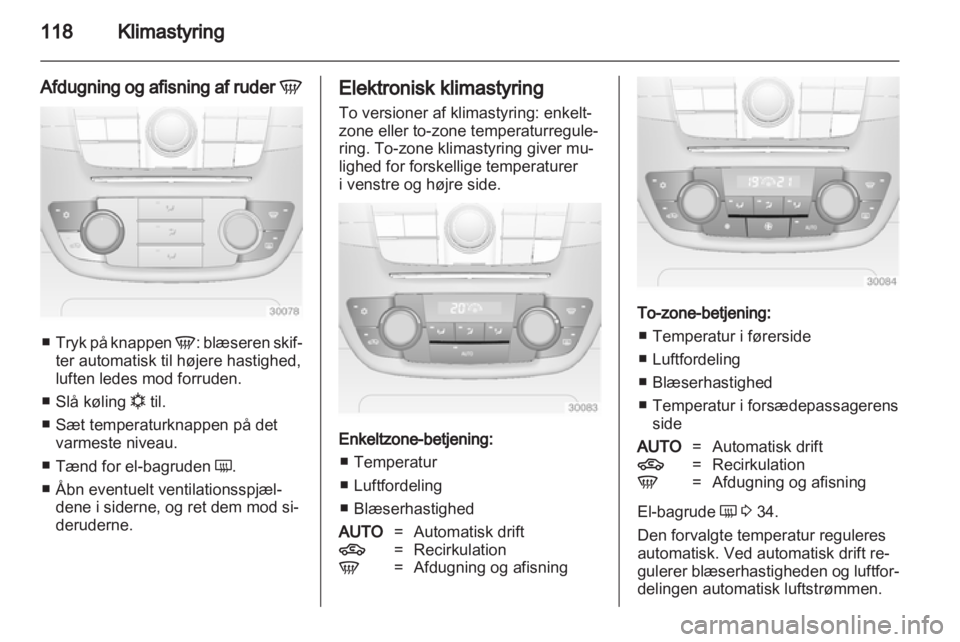 OPEL INSIGNIA 2010.5  Instruktionsbog (in Danish) 