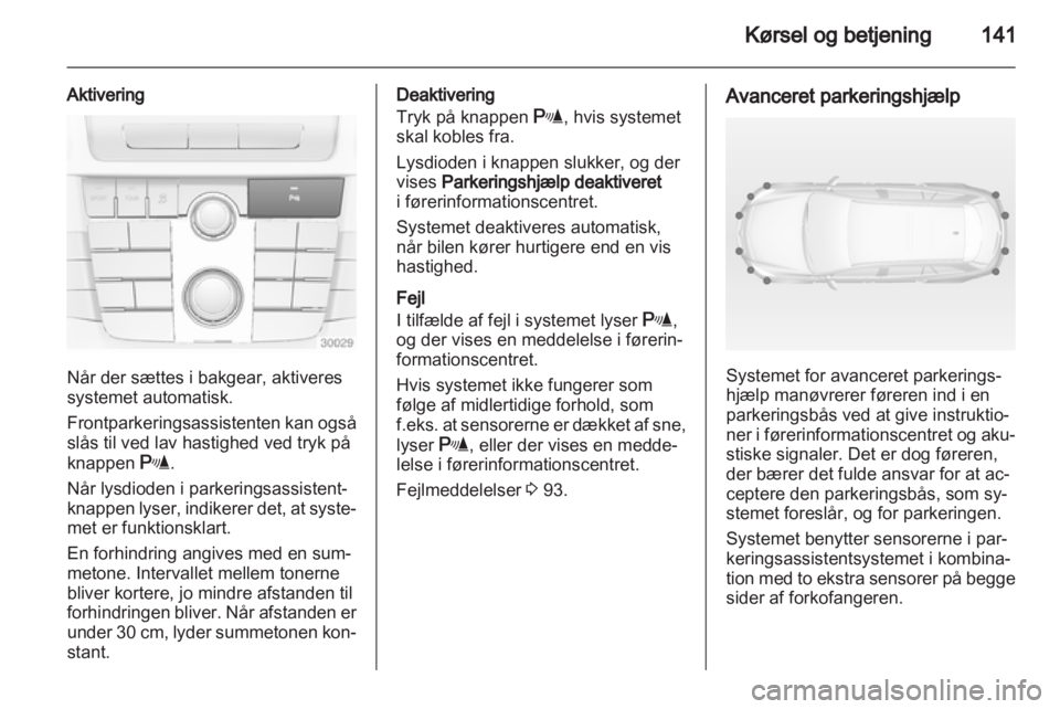 OPEL INSIGNIA 2010.5  Instruktionsbog (in Danish) 