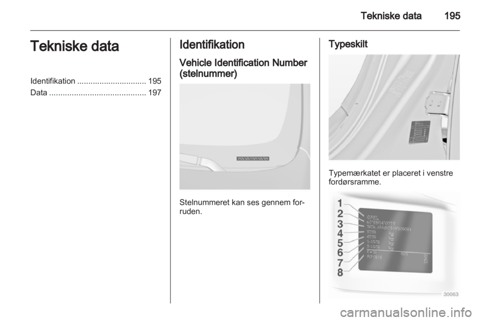 OPEL INSIGNIA 2010.5  Instruktionsbog (in Danish) 