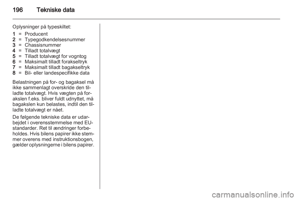 OPEL INSIGNIA 2010.5  Instruktionsbog (in Danish) 