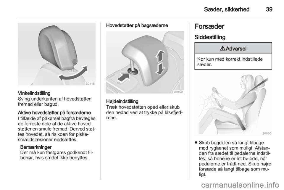 OPEL INSIGNIA 2010.5  Instruktionsbog (in Danish) 