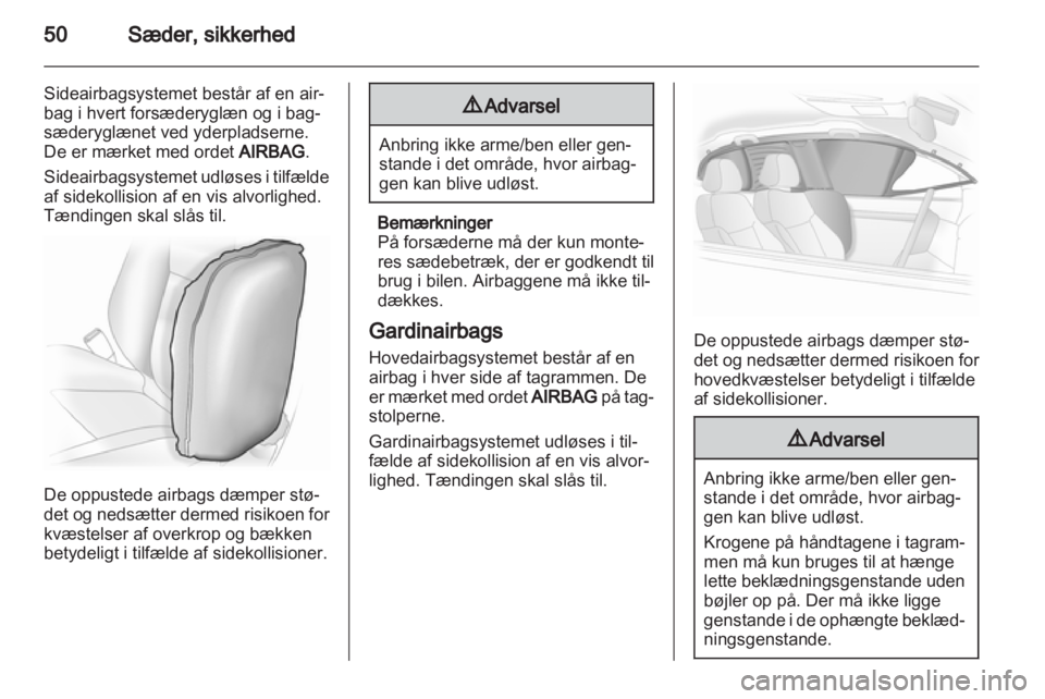 OPEL INSIGNIA 2010.5  Instruktionsbog (in Danish) 