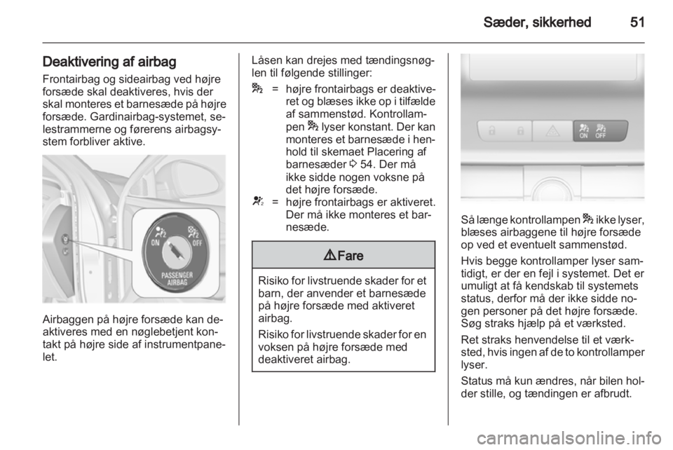 OPEL INSIGNIA 2010.5  Instruktionsbog (in Danish) 
