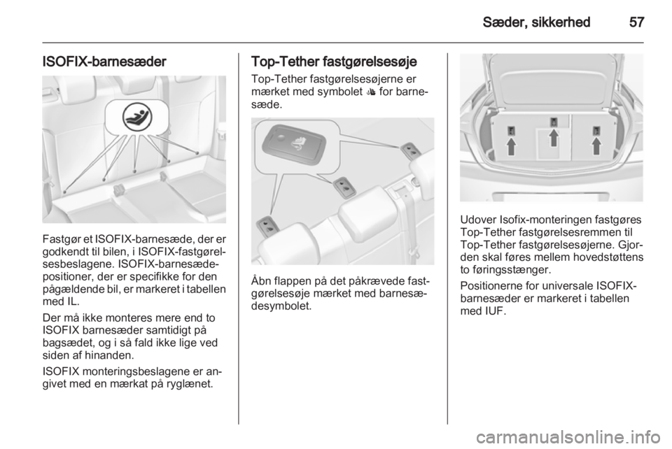 OPEL INSIGNIA 2010.5  Instruktionsbog (in Danish) 