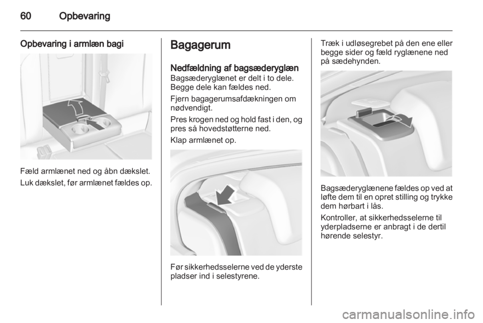 OPEL INSIGNIA 2010.5  Instruktionsbog (in Danish) 