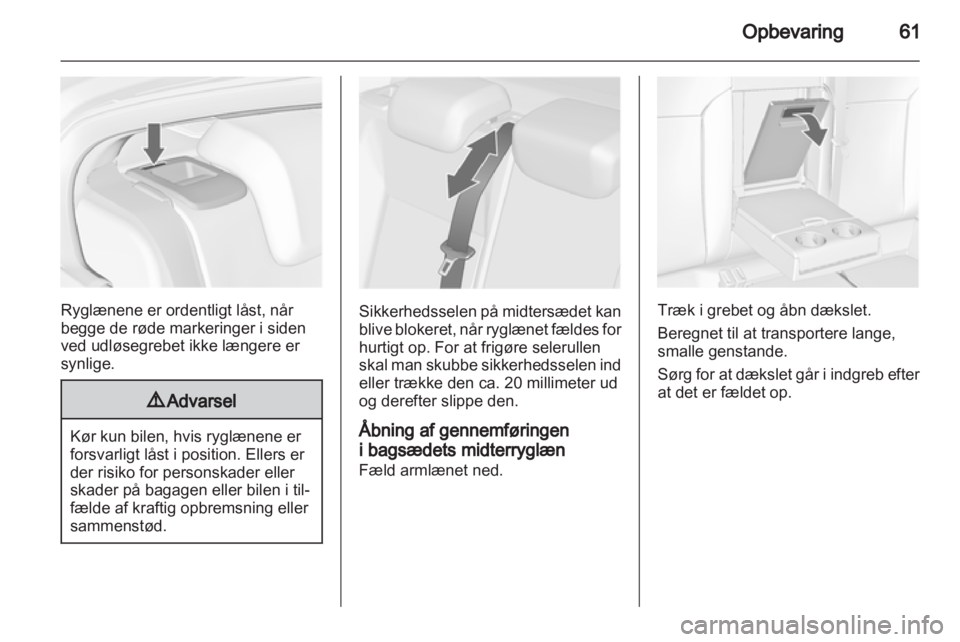 OPEL INSIGNIA 2010.5  Instruktionsbog (in Danish) 