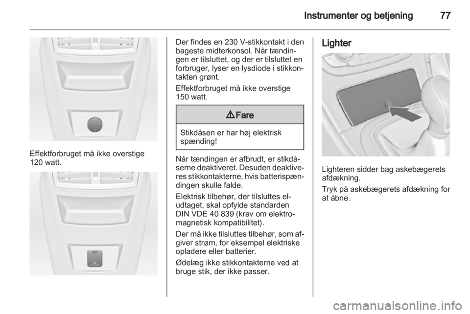OPEL INSIGNIA 2010.5  Instruktionsbog (in Danish) 