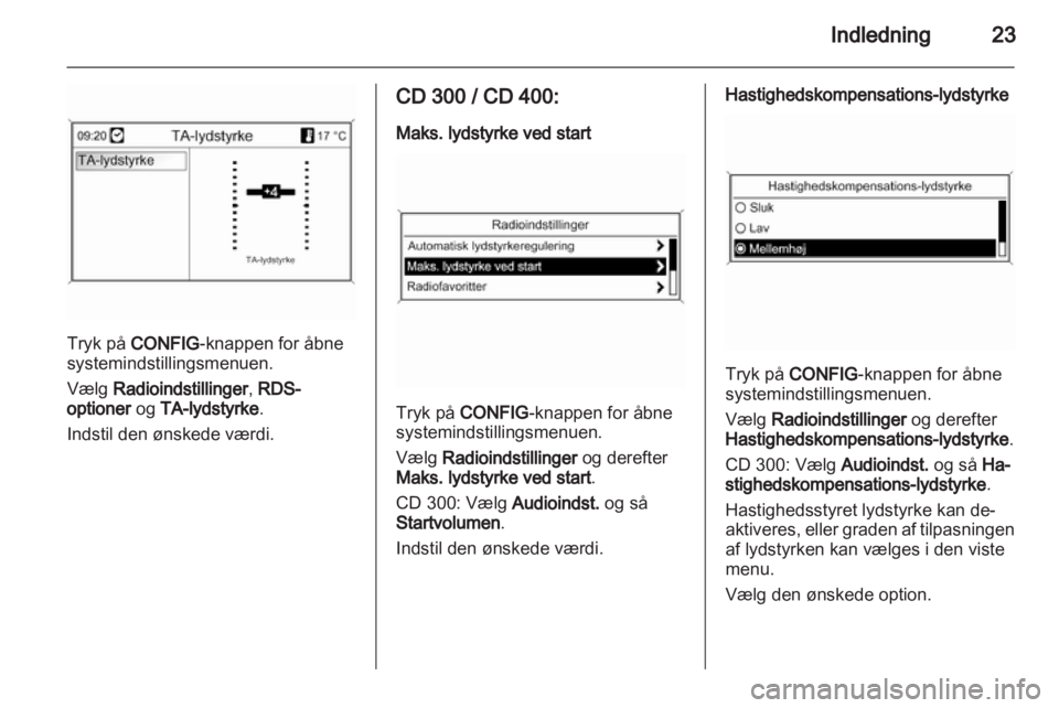 OPEL INSIGNIA 2011  Instruktionsbog til Infotainment (in Danish) 