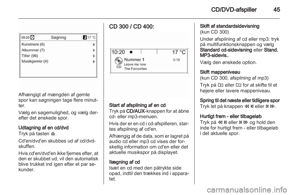 OPEL INSIGNIA 2011  Instruktionsbog til Infotainment (in Danish) 