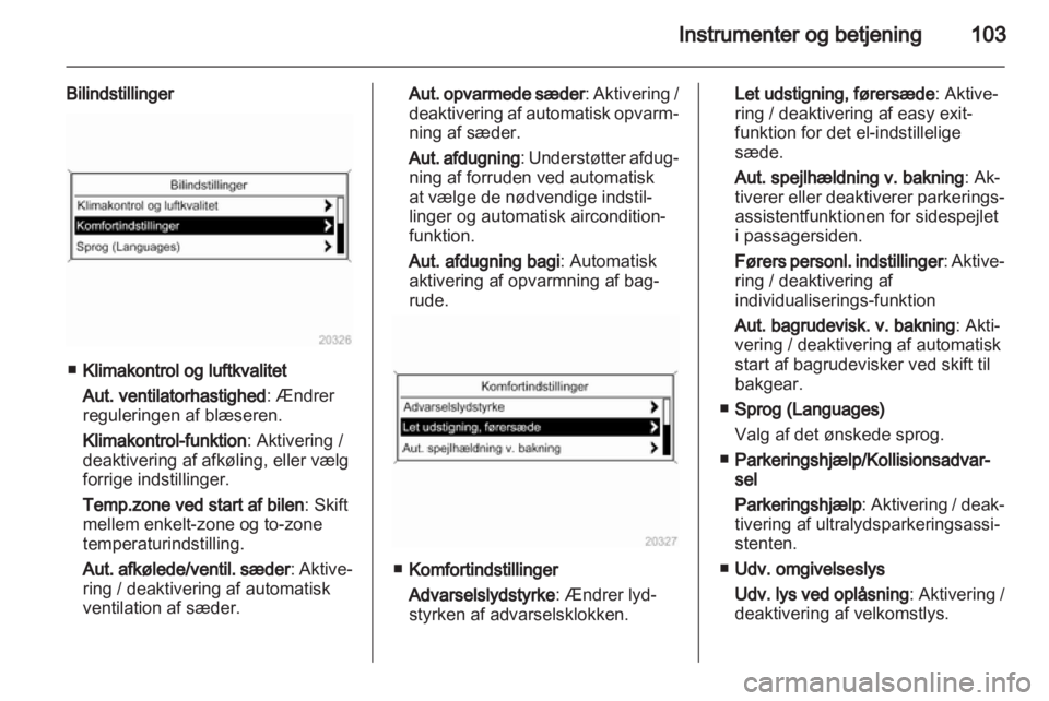 OPEL INSIGNIA 2011  Instruktionsbog (in Danish) 