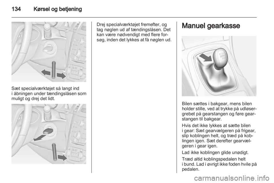 OPEL INSIGNIA 2011  Instruktionsbog (in Danish) 