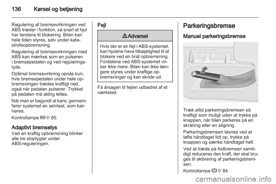 OPEL INSIGNIA 2011  Instruktionsbog (in Danish) 
