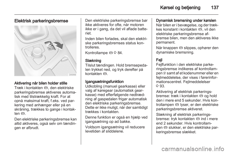 OPEL INSIGNIA 2011  Instruktionsbog (in Danish) 