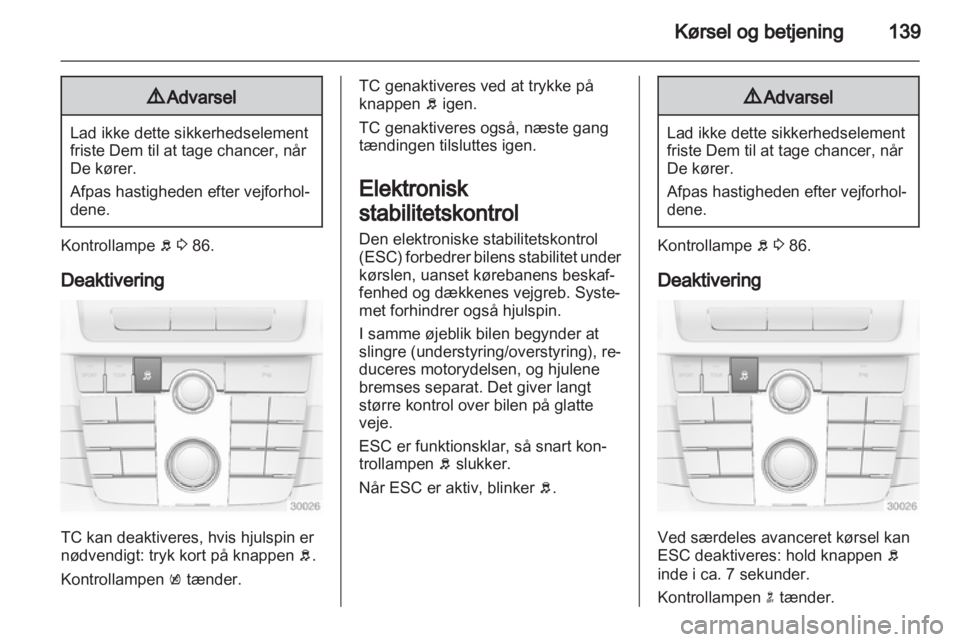 OPEL INSIGNIA 2011  Instruktionsbog (in Danish) 