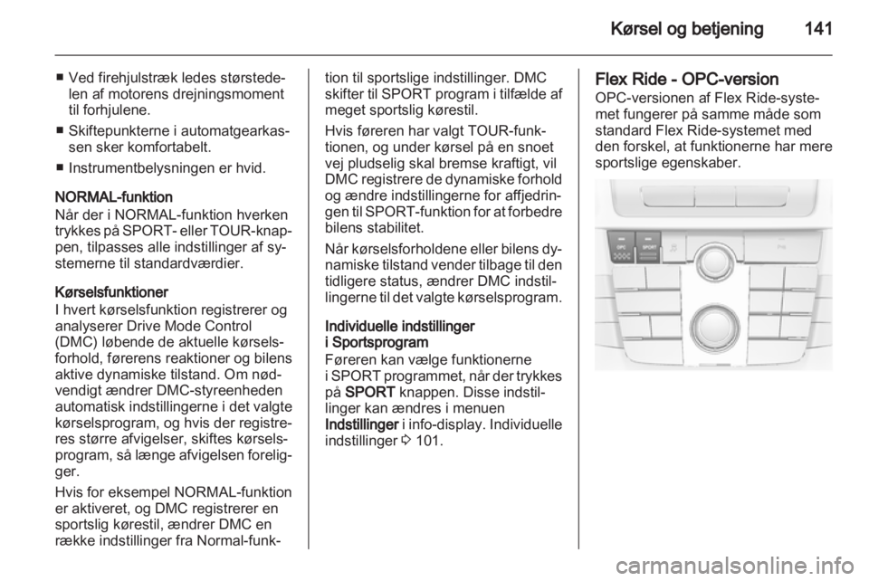 OPEL INSIGNIA 2011  Instruktionsbog (in Danish) 