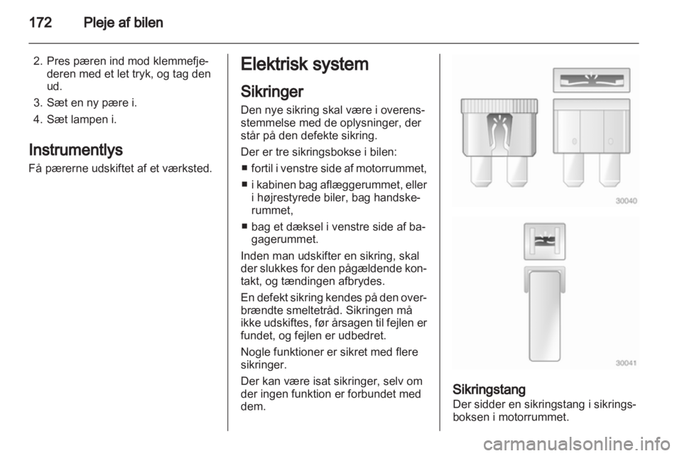 OPEL INSIGNIA 2011  Instruktionsbog (in Danish) 