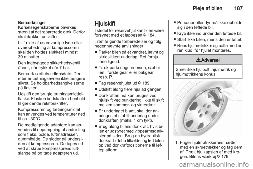 OPEL INSIGNIA 2011  Instruktionsbog (in Danish) 