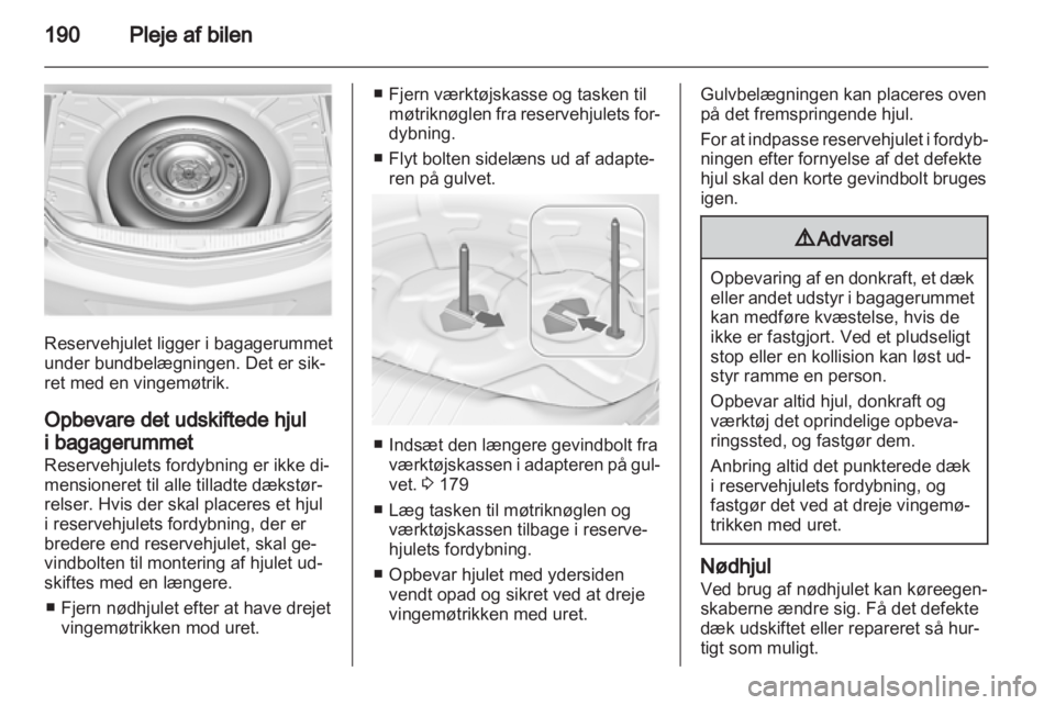 OPEL INSIGNIA 2011  Instruktionsbog (in Danish) 