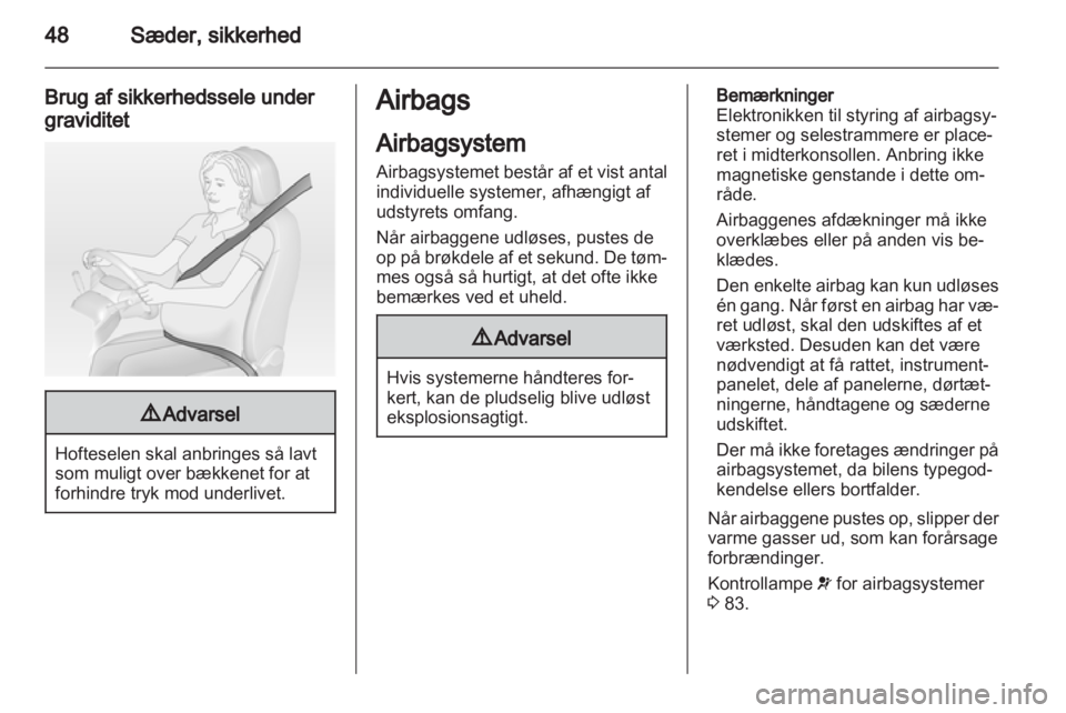OPEL INSIGNIA 2011  Instruktionsbog (in Danish) 
