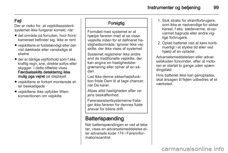 OPEL INSIGNIA 2011  Instruktionsbog (in Danish) 