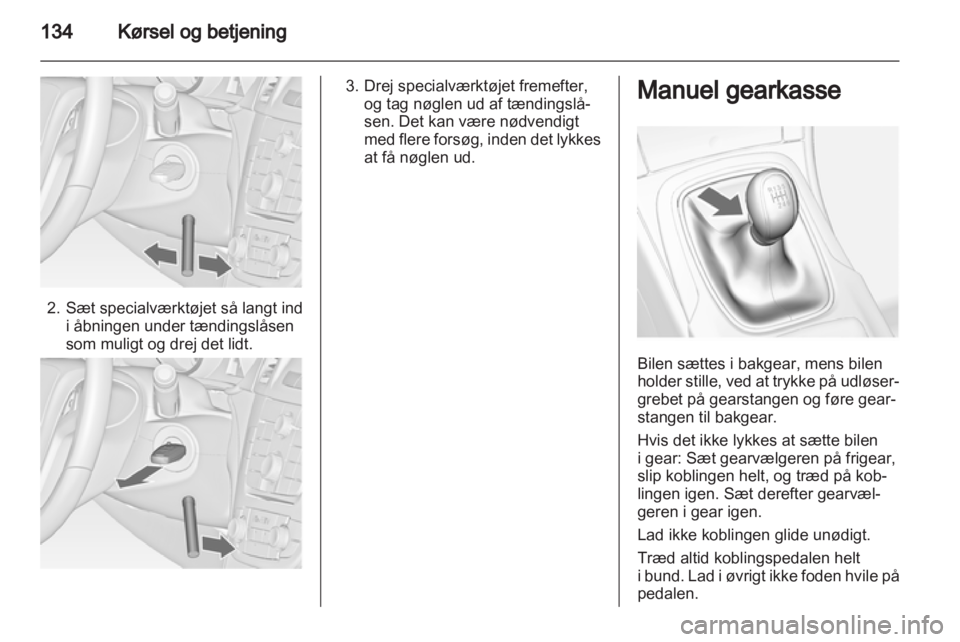 OPEL INSIGNIA 2011.5  Instruktionsbog (in Danish) 