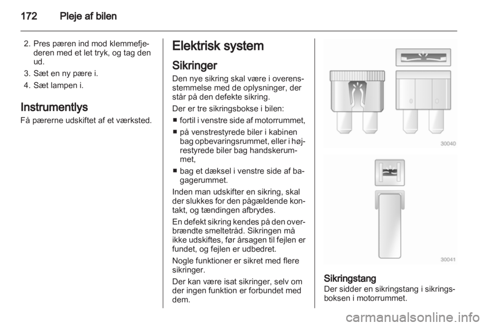 OPEL INSIGNIA 2011.5  Instruktionsbog (in Danish) 