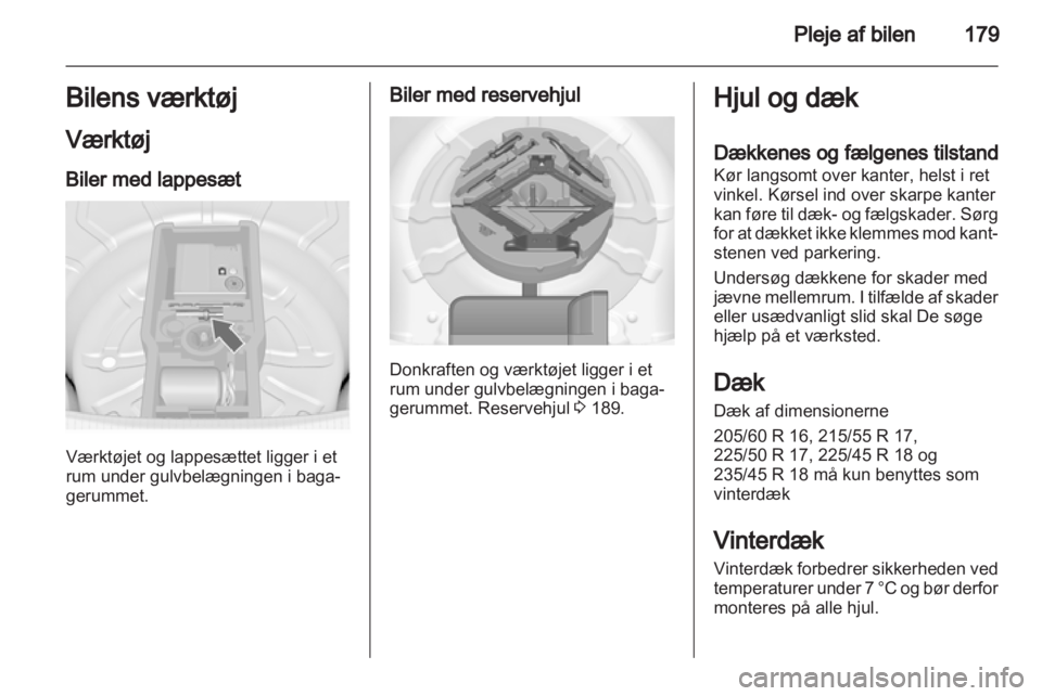 OPEL INSIGNIA 2011.5  Instruktionsbog (in Danish) 