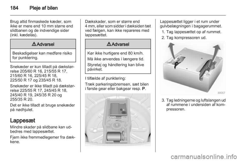 OPEL INSIGNIA 2011.5  Instruktionsbog (in Danish) 