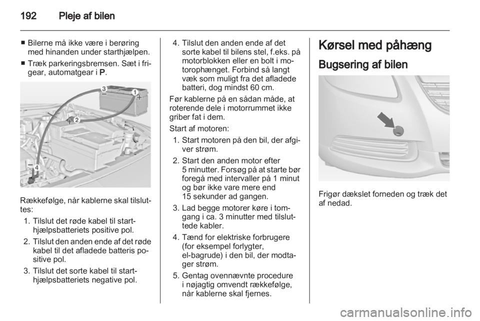 OPEL INSIGNIA 2011.5  Instruktionsbog (in Danish) 