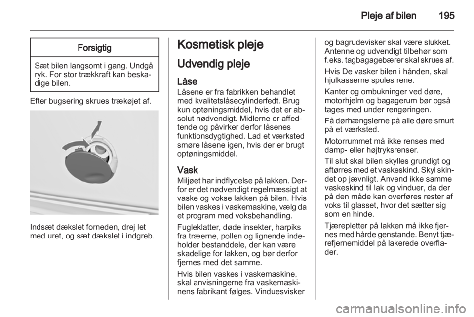 OPEL INSIGNIA 2011.5  Instruktionsbog (in Danish) 
