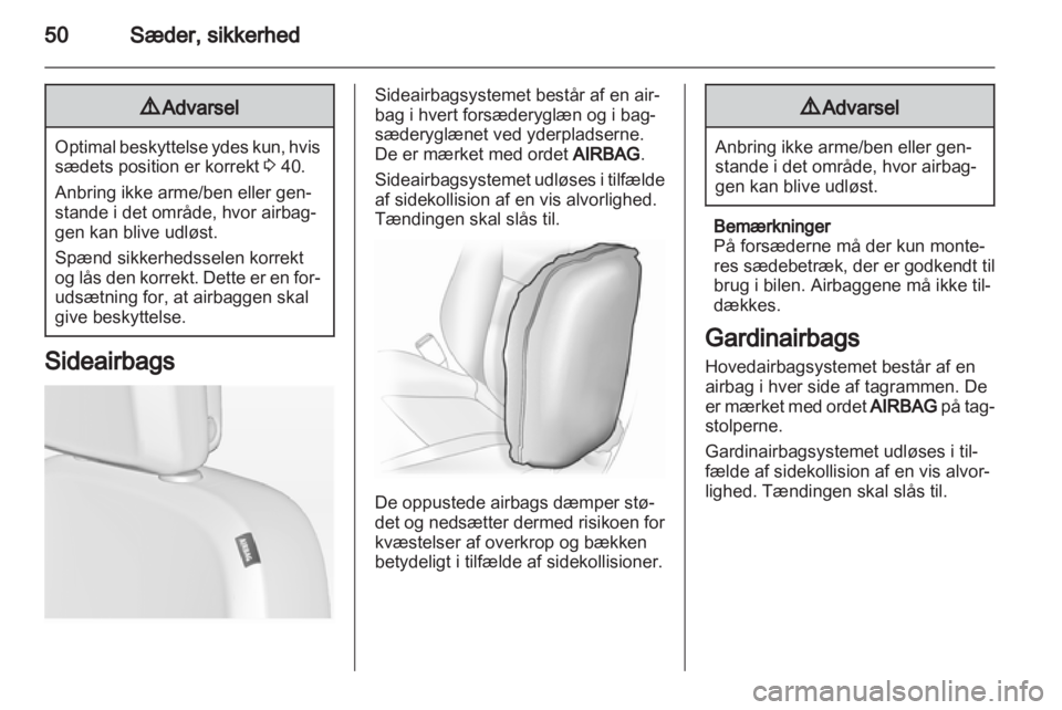 OPEL INSIGNIA 2011.5  Instruktionsbog (in Danish) 