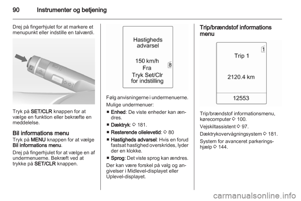 OPEL INSIGNIA 2011.5  Instruktionsbog (in Danish) 