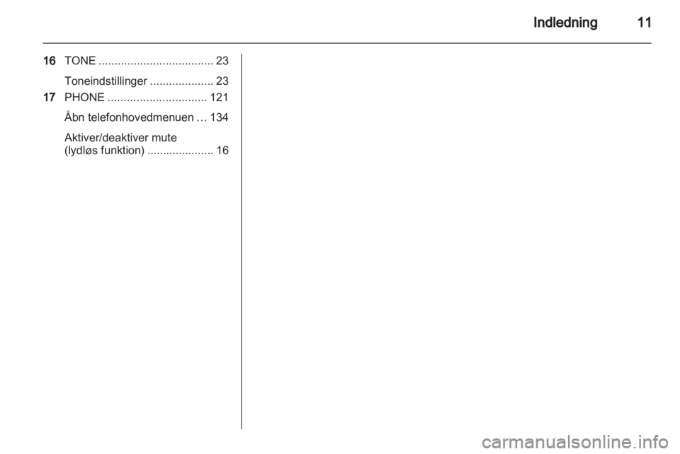 OPEL INSIGNIA 2012  Instruktionsbog til Infotainment (in Danish) 