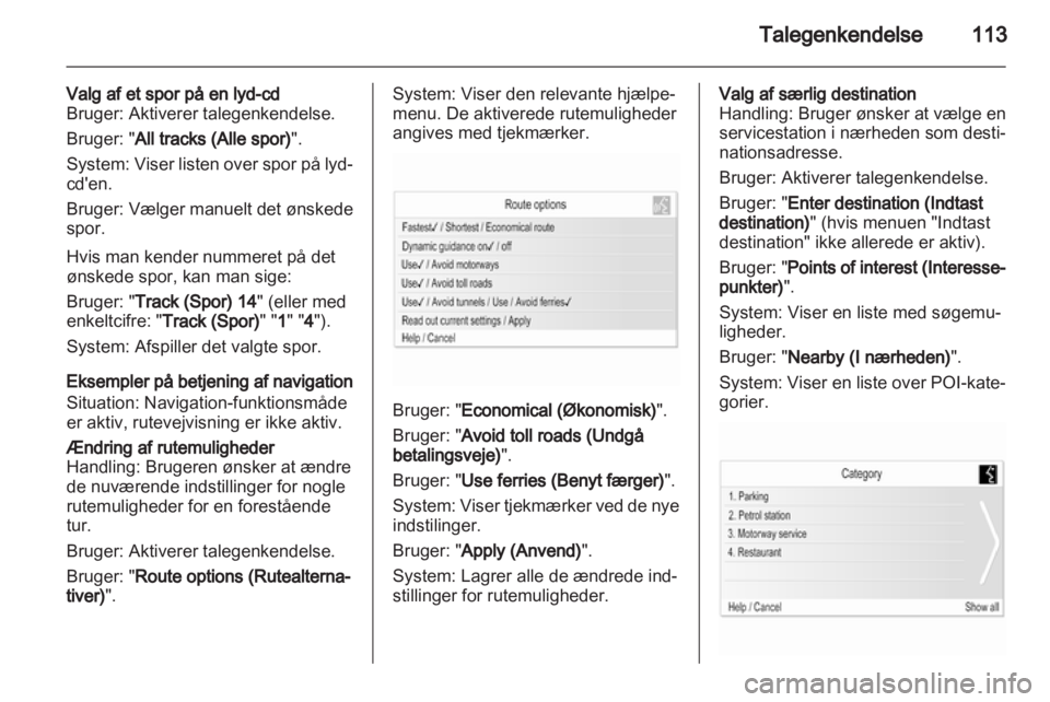 OPEL INSIGNIA 2012  Instruktionsbog til Infotainment (in Danish) 