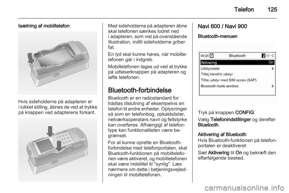 OPEL INSIGNIA 2012  Instruktionsbog til Infotainment (in Danish) 