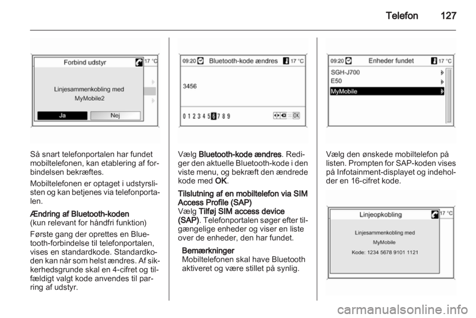 OPEL INSIGNIA 2012  Instruktionsbog til Infotainment (in Danish) 