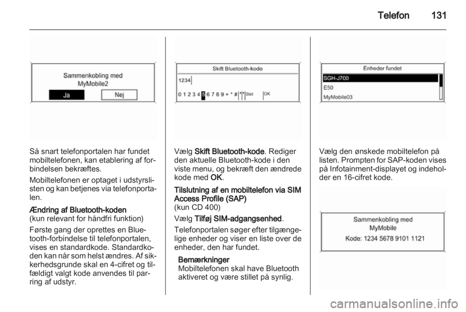 OPEL INSIGNIA 2012  Instruktionsbog til Infotainment (in Danish) 