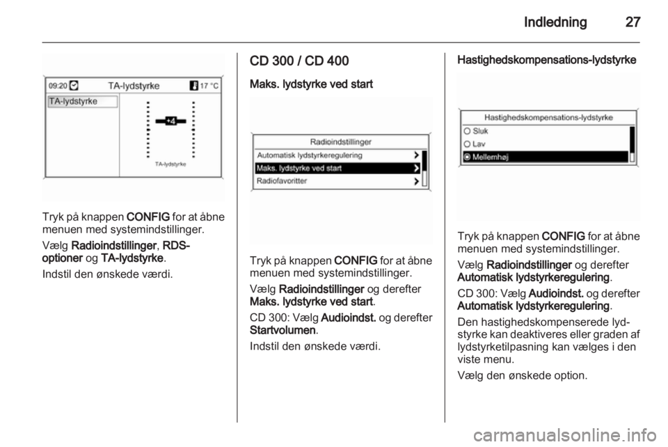OPEL INSIGNIA 2012  Instruktionsbog til Infotainment (in Danish) 