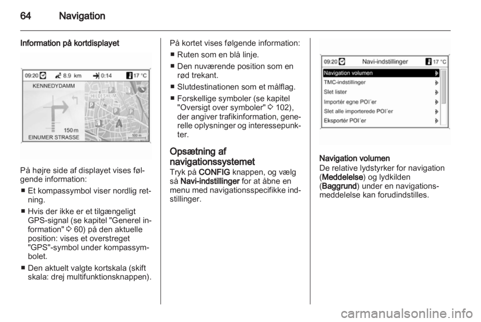 OPEL INSIGNIA 2012  Instruktionsbog til Infotainment (in Danish) 