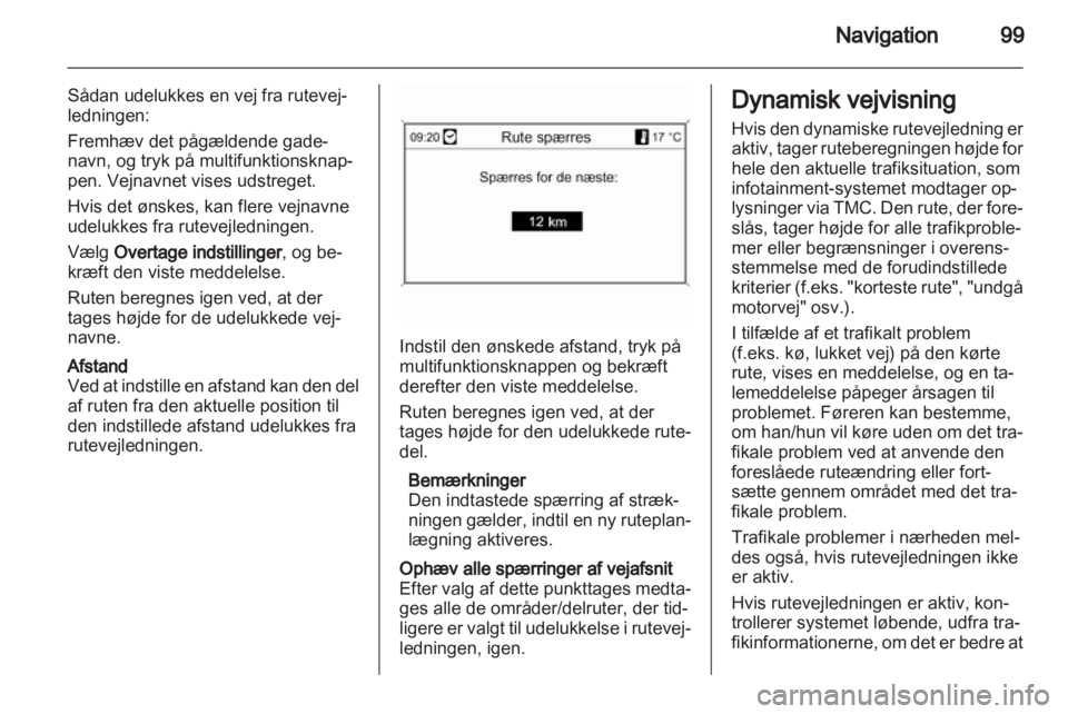 OPEL INSIGNIA 2012  Instruktionsbog til Infotainment (in Danish) 