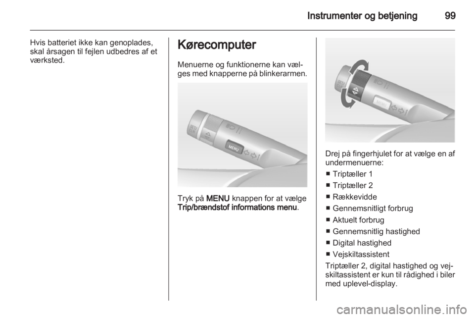 OPEL INSIGNIA 2012  Instruktionsbog (in Danish) 