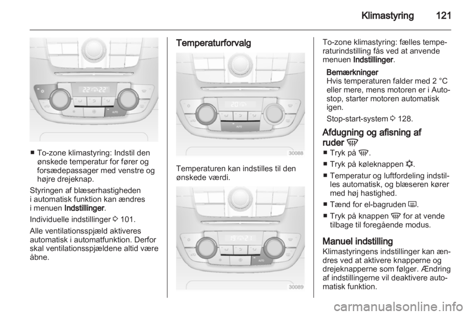 OPEL INSIGNIA 2012  Instruktionsbog (in Danish) 