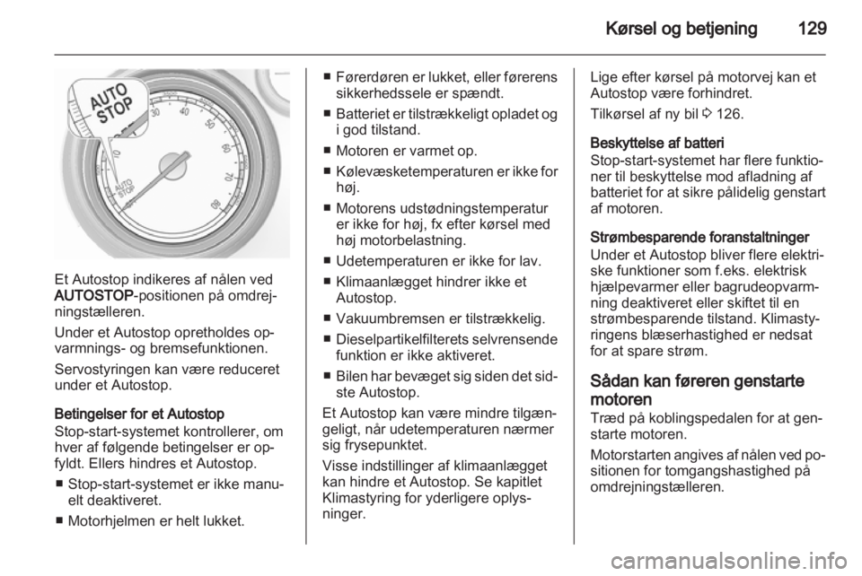 OPEL INSIGNIA 2012  Instruktionsbog (in Danish) 
