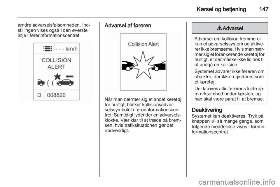 OPEL INSIGNIA 2012  Instruktionsbog (in Danish) 
