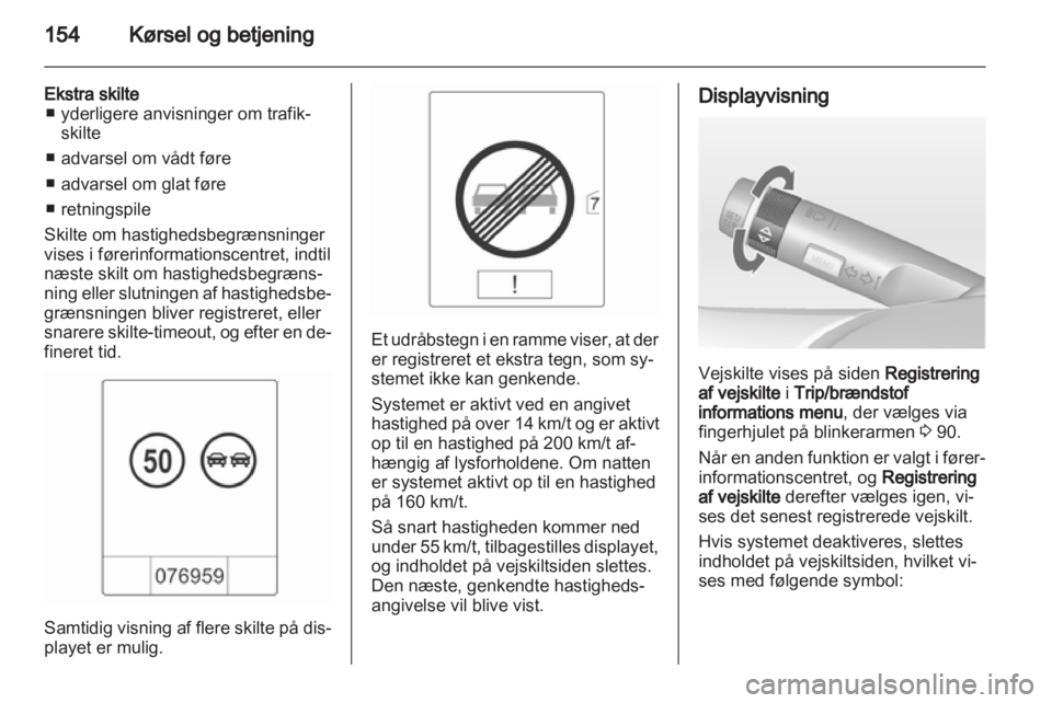 OPEL INSIGNIA 2012  Instruktionsbog (in Danish) 