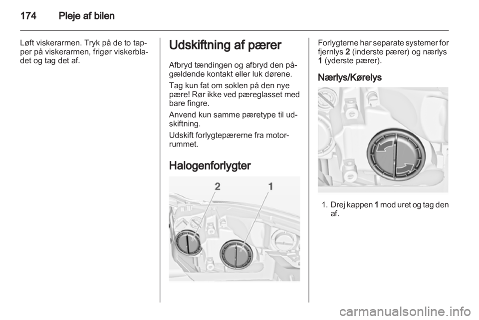 OPEL INSIGNIA 2012  Instruktionsbog (in Danish) 