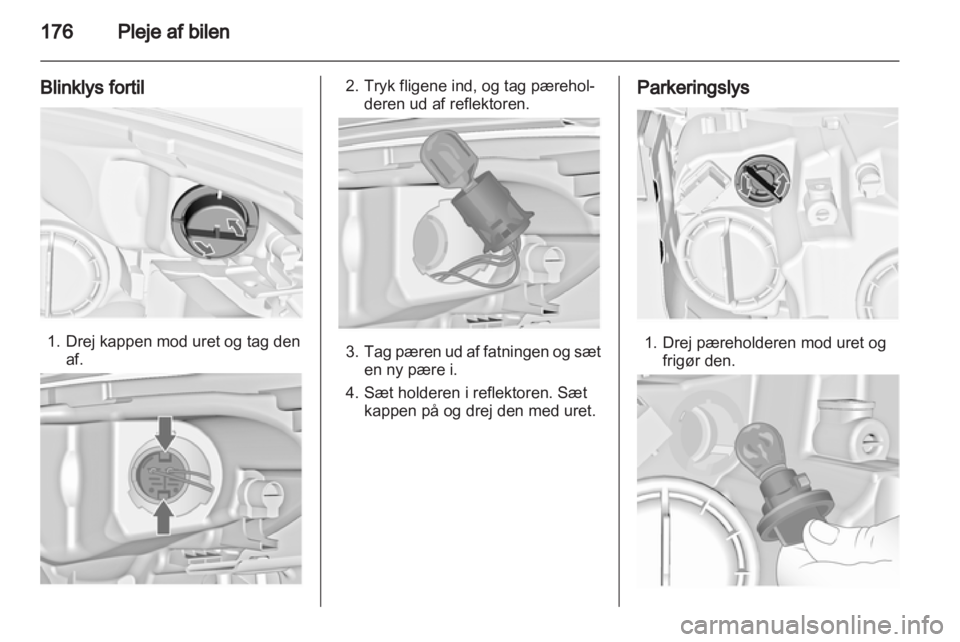 OPEL INSIGNIA 2012  Instruktionsbog (in Danish) 